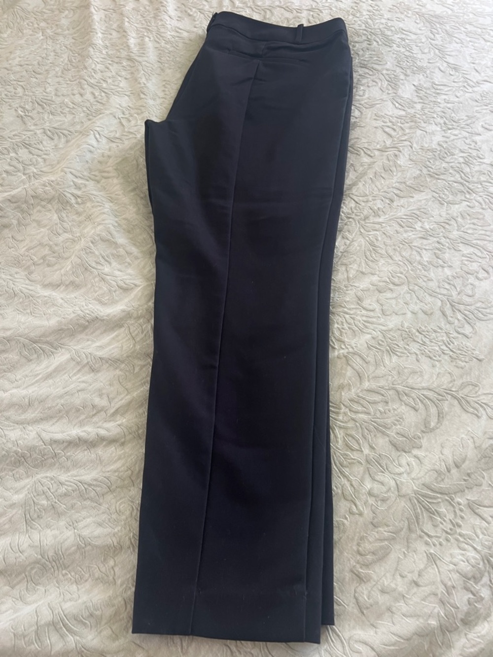 LOFT Black Cropped Dress Pants